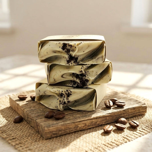 Creamy Mocha Handmade Coffee Soap Bar (VEGAN)