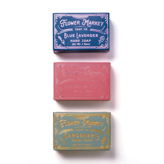 Blue Lavender Hand Soap | Organic Bar Soap, 4 oz