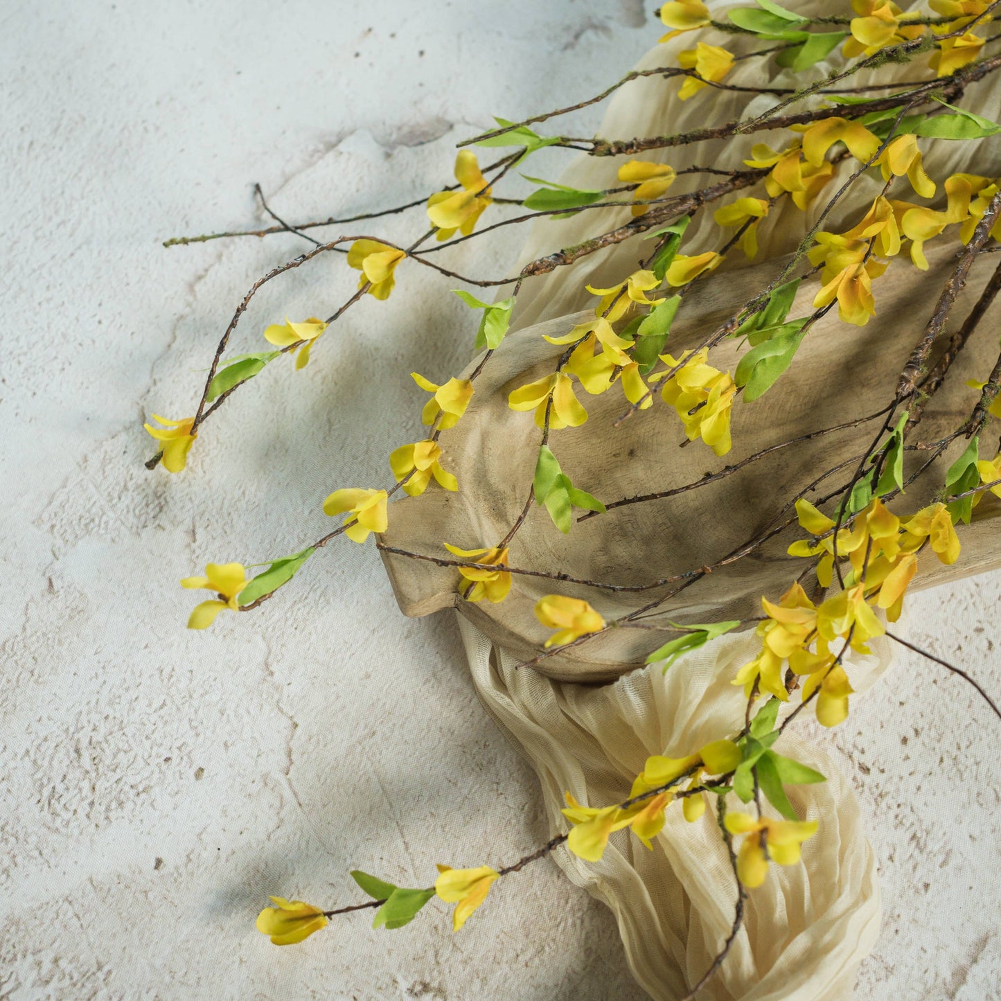 34" YELLOW FORSYTHIA BUSH