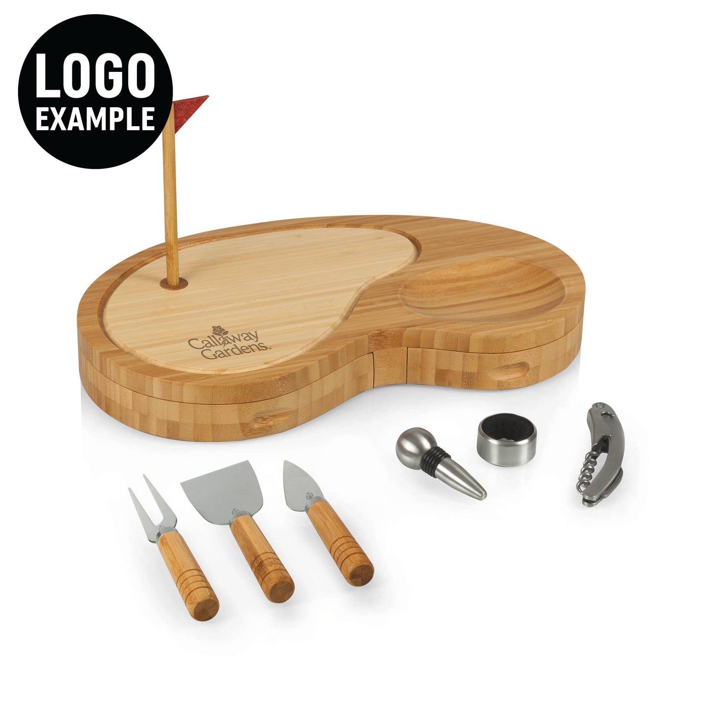 Sand Trap Golf Cheese Cutting Board & Tool Set - Core