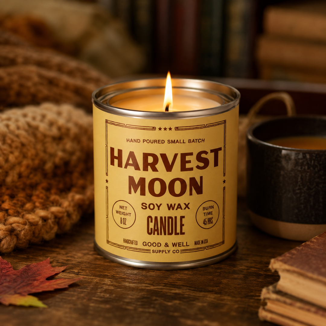 Harvest Moon Soy Candle - Halloween Collection