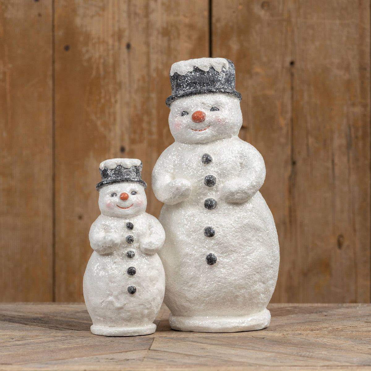 12" RED NOSE SNOWMAN