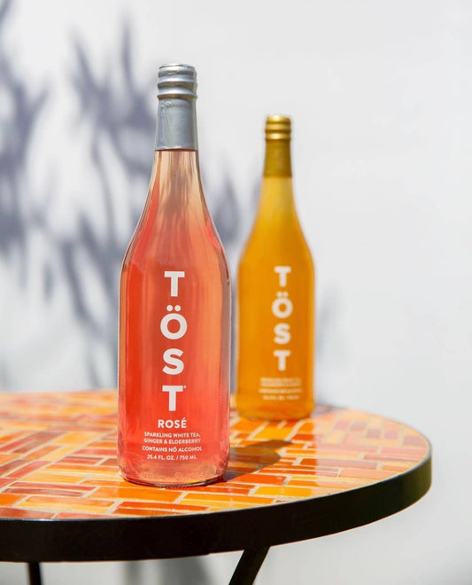 TÖST ROSE a Non-Alcoholic Refresher