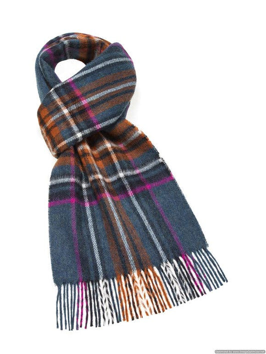Bath Teal Scarf - Merino Lambswool