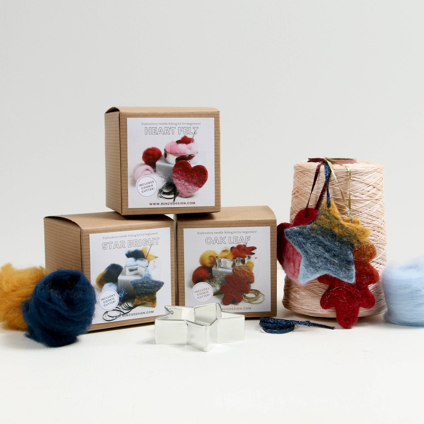 Heart Felt, Beginner Needle Felting Kit