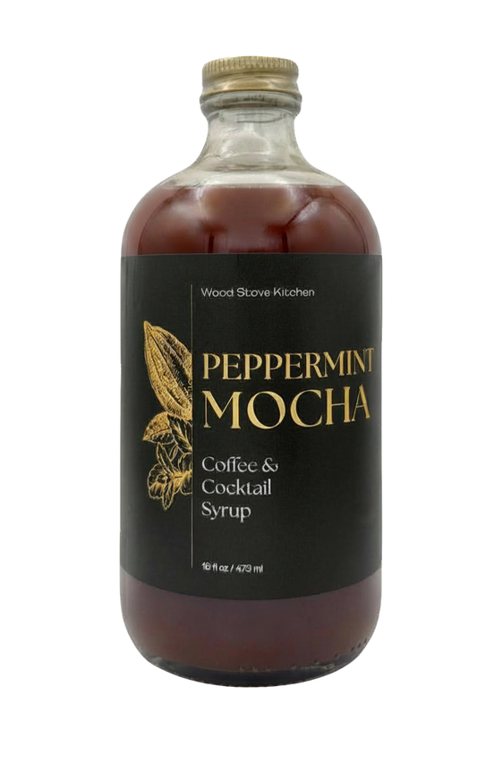 Peppermint Mocha Coffee & Cocktail Syrup, 16 fl oz