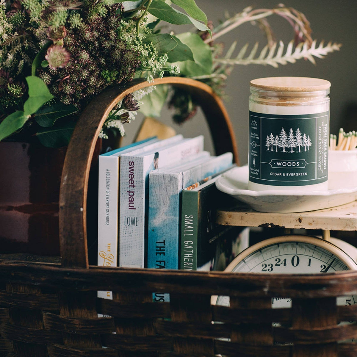 Soy Candle, Woods, Woody Scent