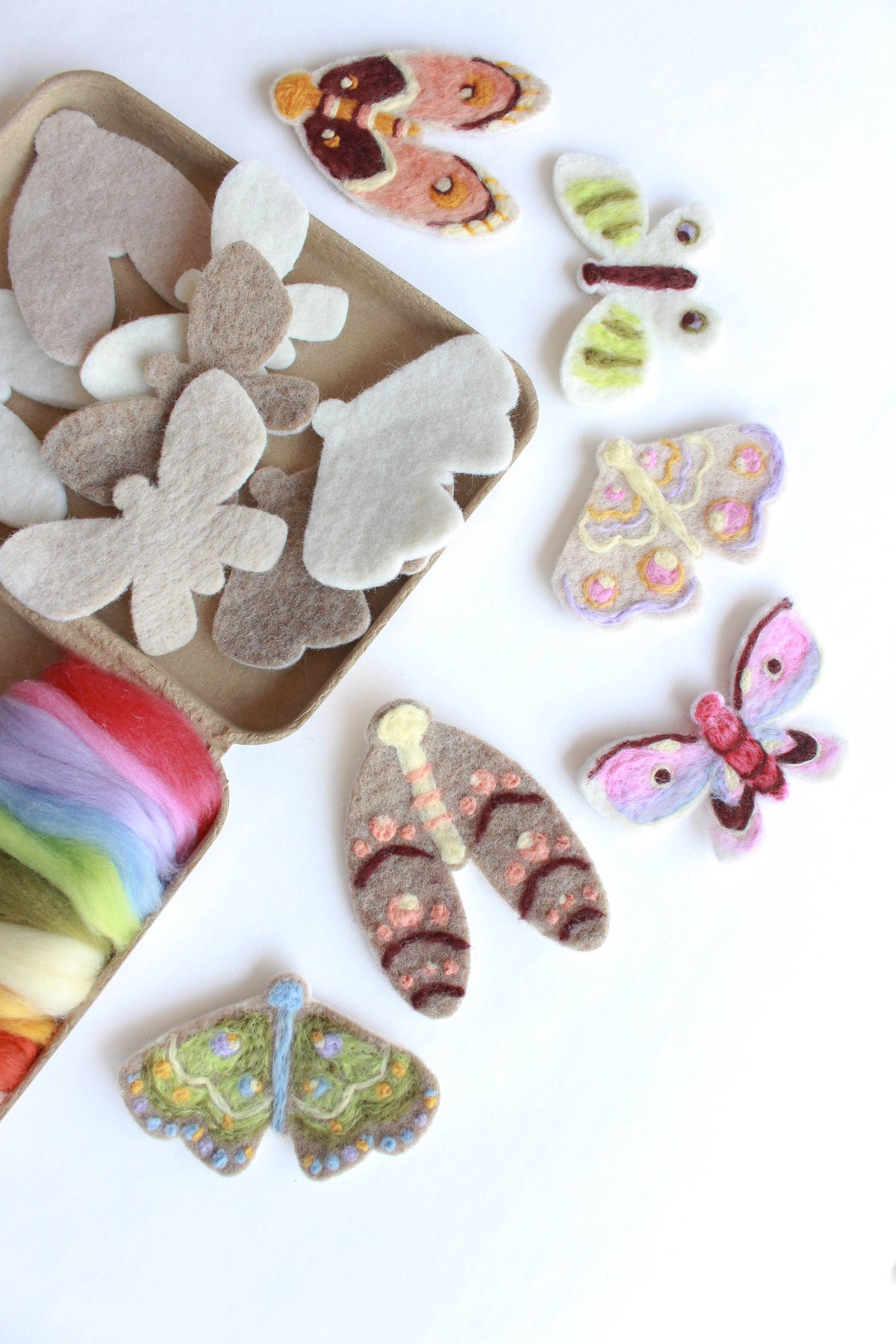 Moth Felting Craft Kit