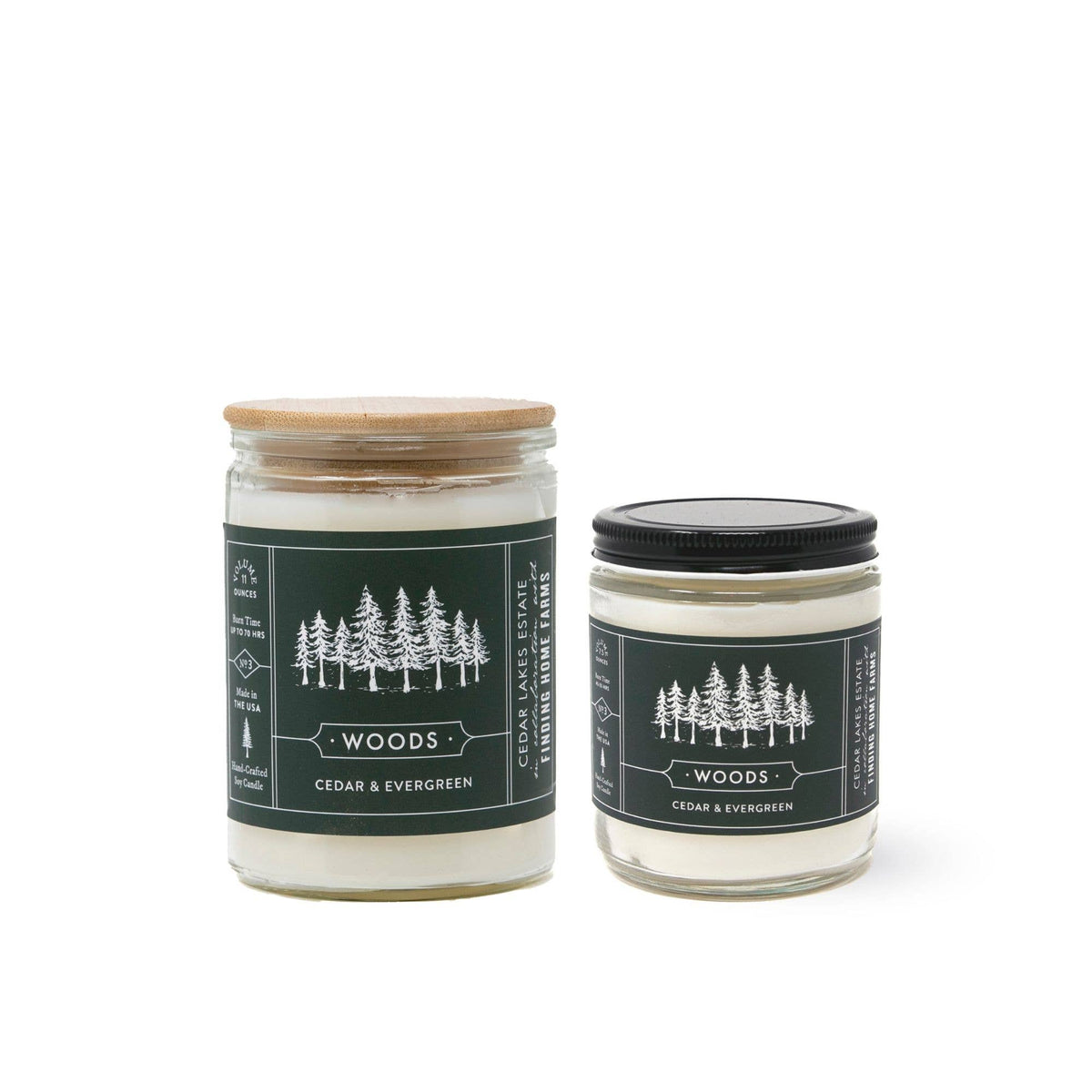 Soy Candle, Woods, Woody Scent