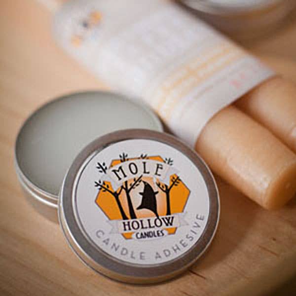 Sticky Wax Candle Adhesive, Individual Tins