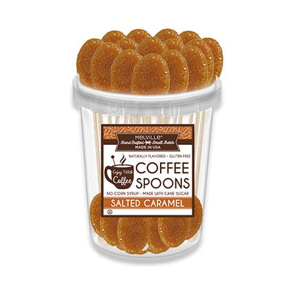 Salted Caramel Coffee Spoons