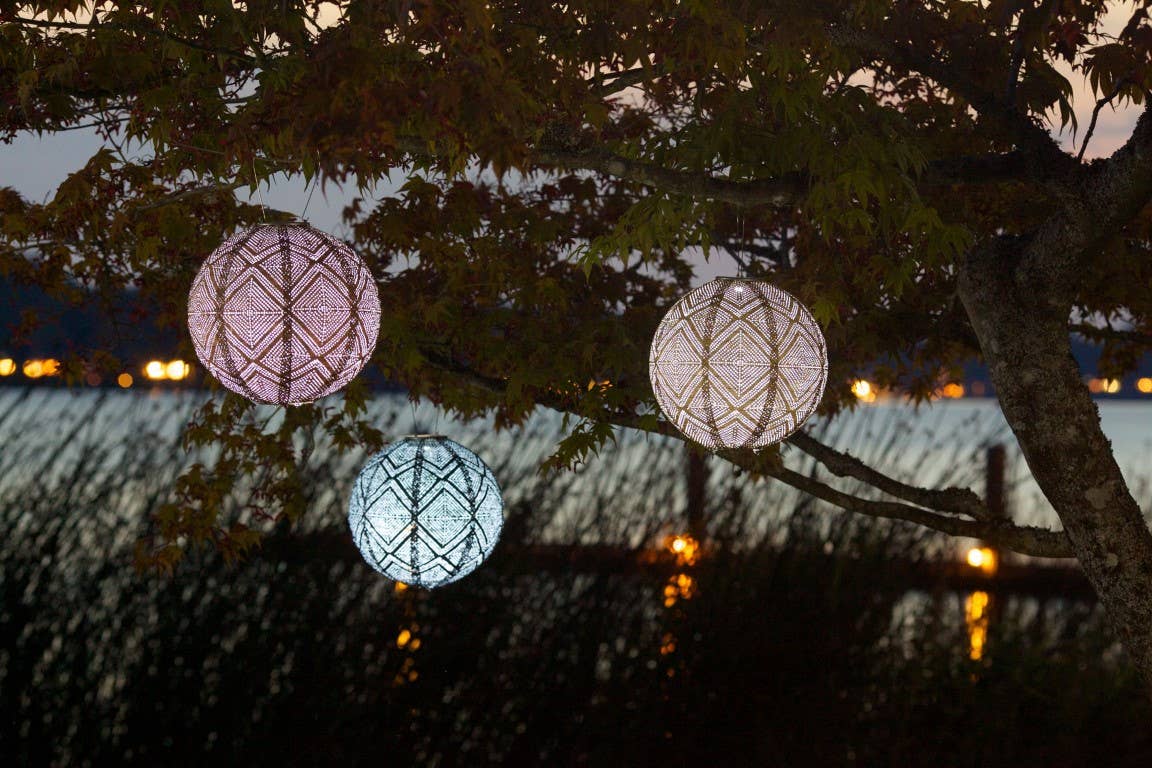 Stella Market Solar Lantern - Ink