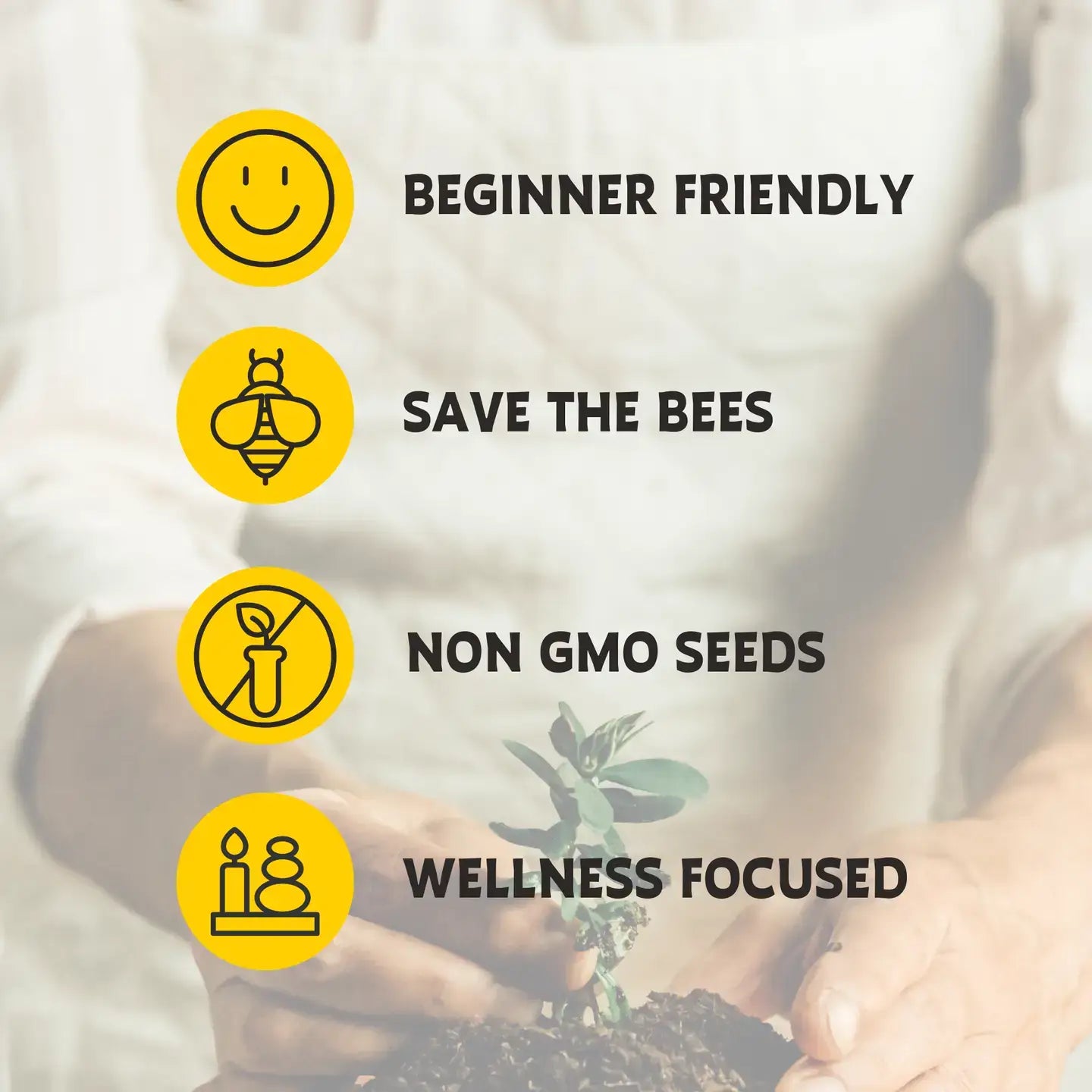 Tea Garden Grow Kit | Herb Kit | Indoor Garden Set