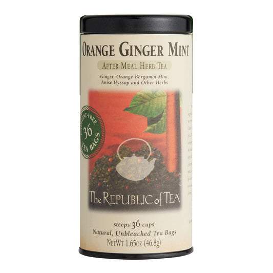 Orange Ginger Mint Herbal - The Republic of Tea