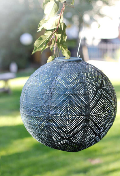 Stella Market Solar Lantern - Ink
