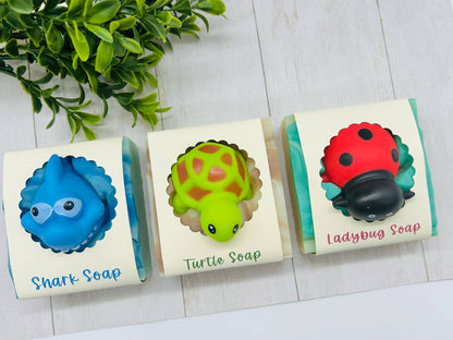 Ladybug Handmade Novelty Soap Bar