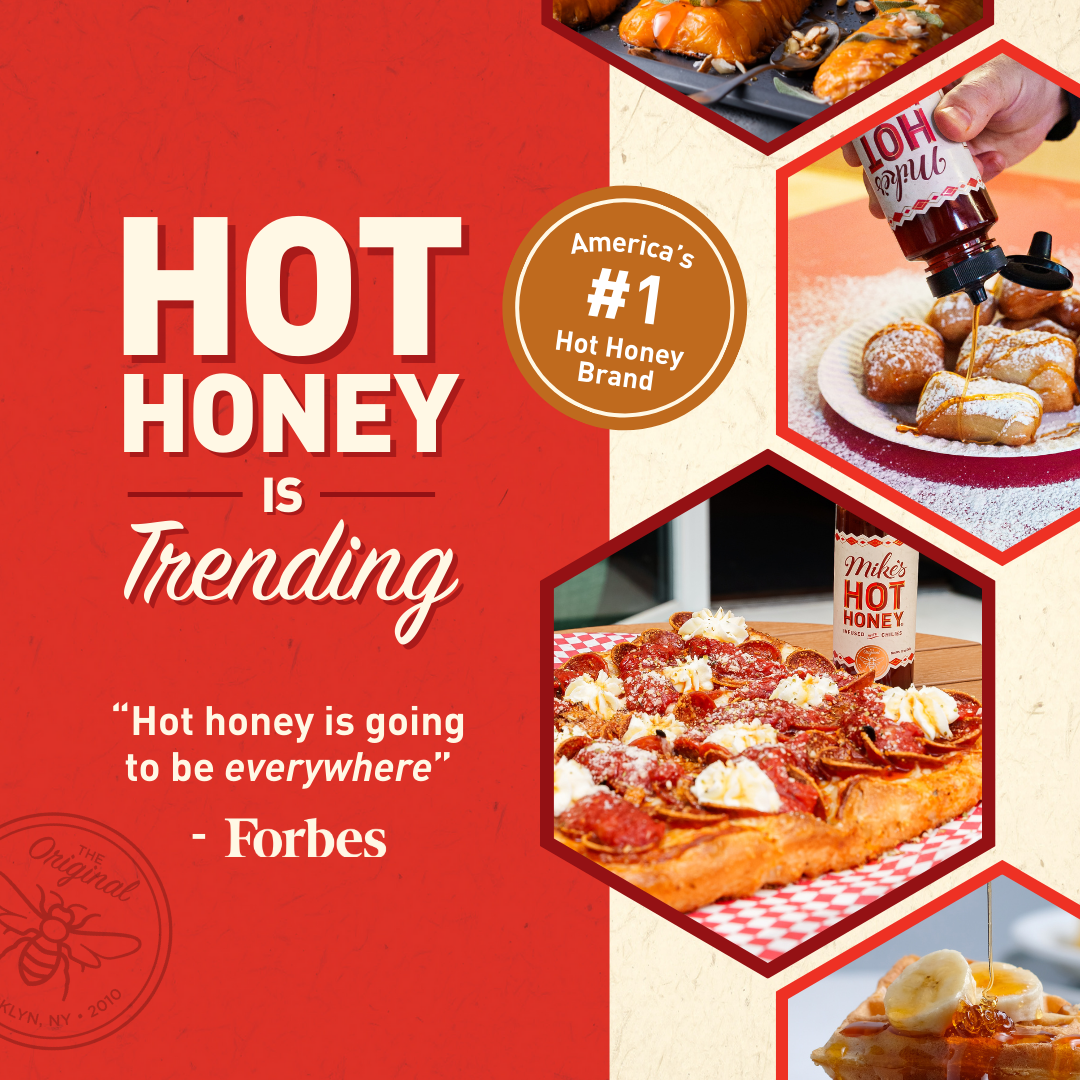 Mike's Hot Honey  Extra Hot  12oz  (Squeeze Bottle)
