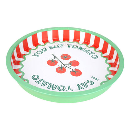 Tomato Tin Tray - 30cm | Summer Gifts |