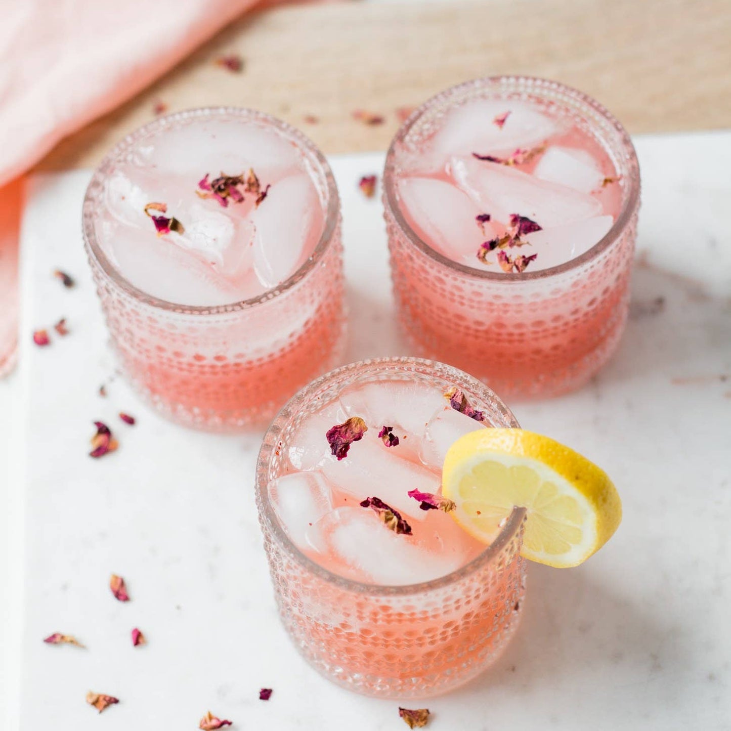 Rose Honey Lemon Cocktail Mixer and Mocktail Mixer, 16 fl oz