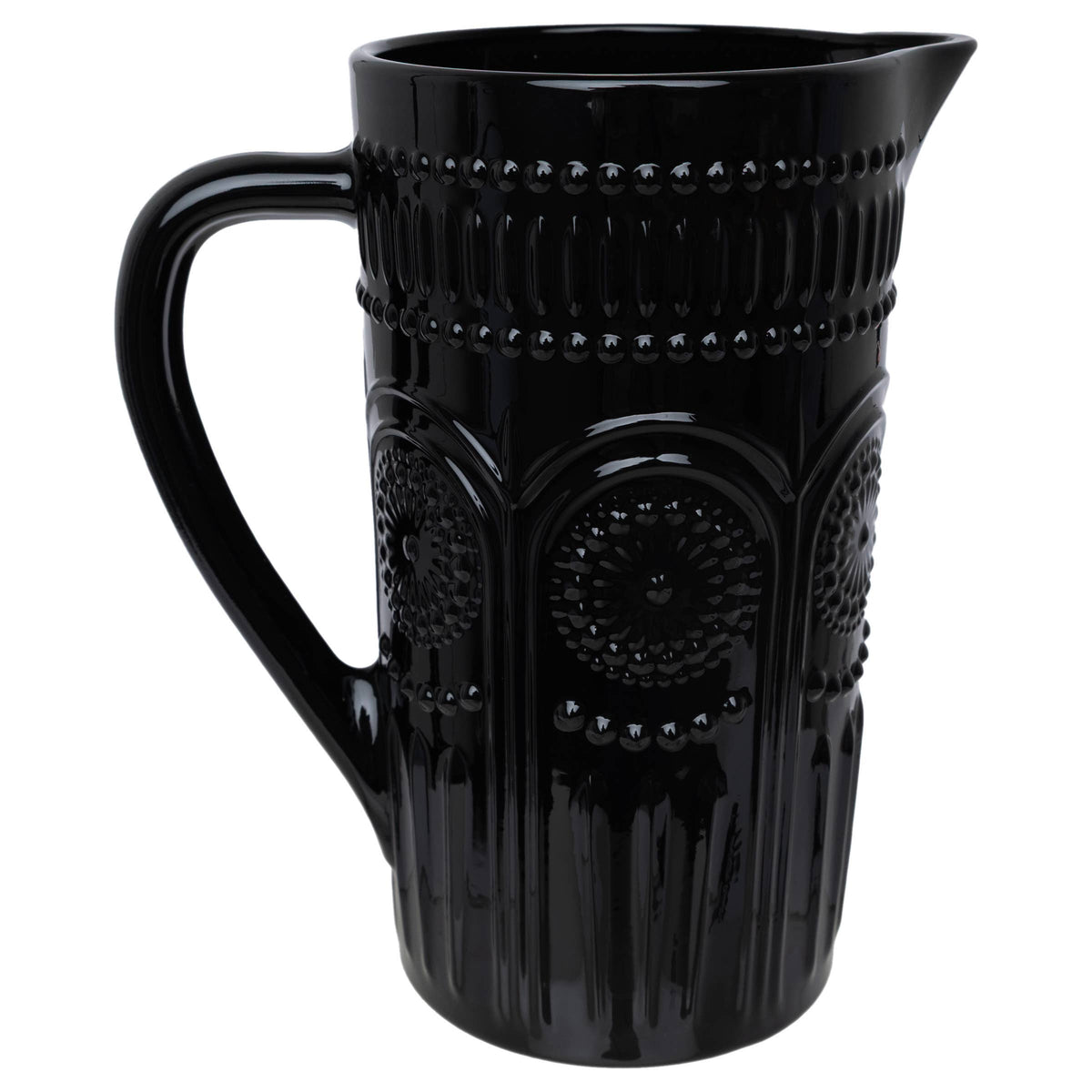 Black Codi Glass Pitcher Fall Autumn