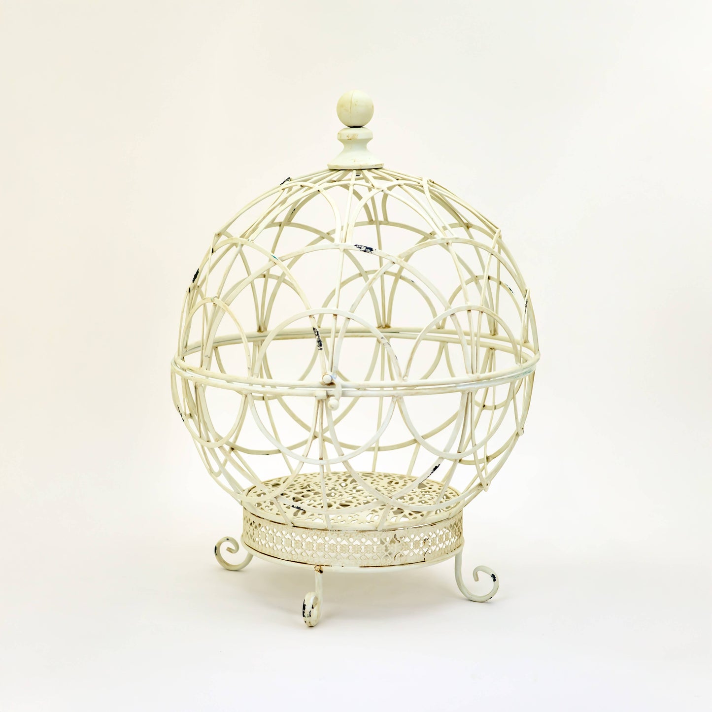 Iron Globe Plant Stands