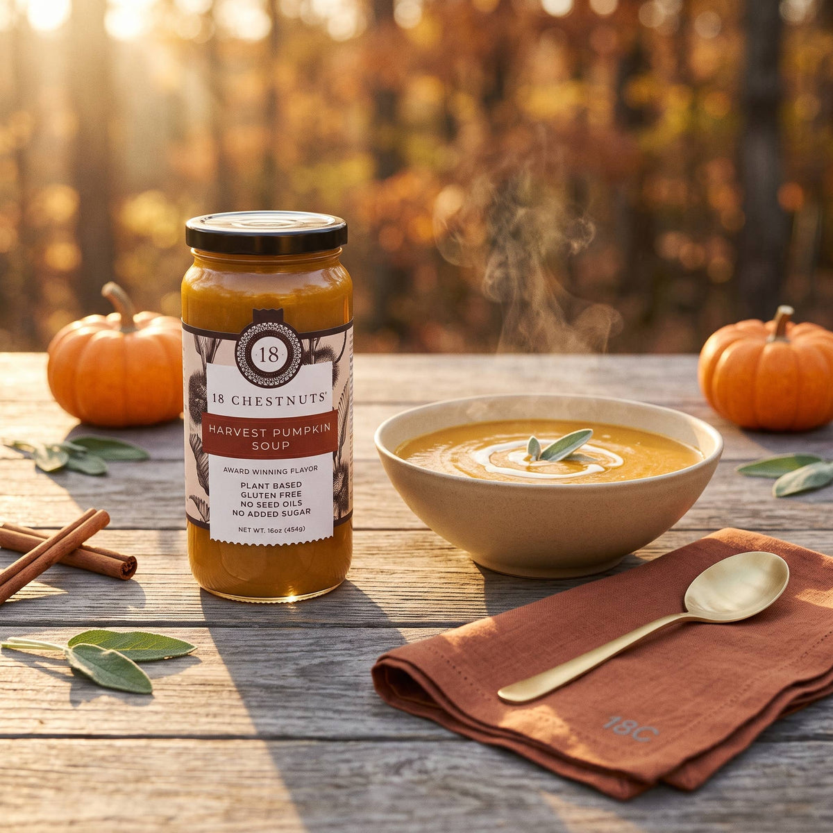 Harvest Pumpkin Soup 16 oz