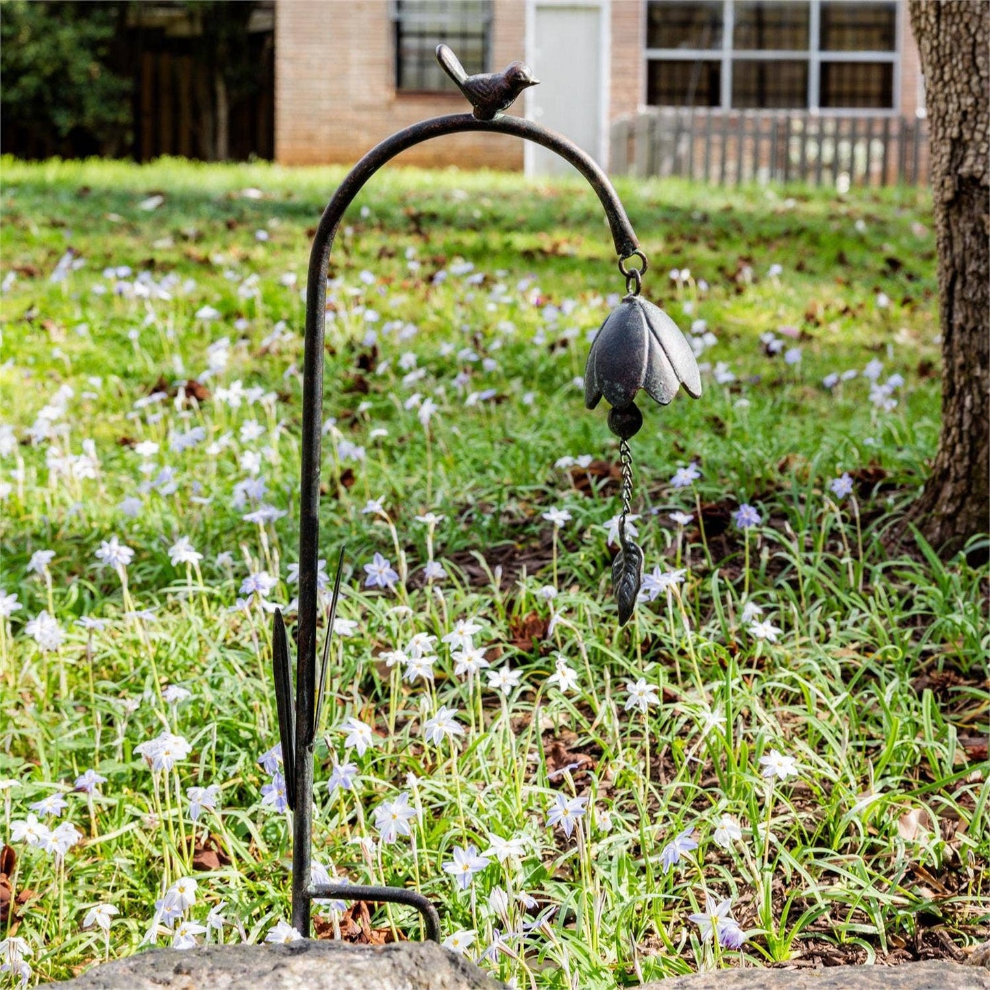 Flower Song Garden Stake Chime