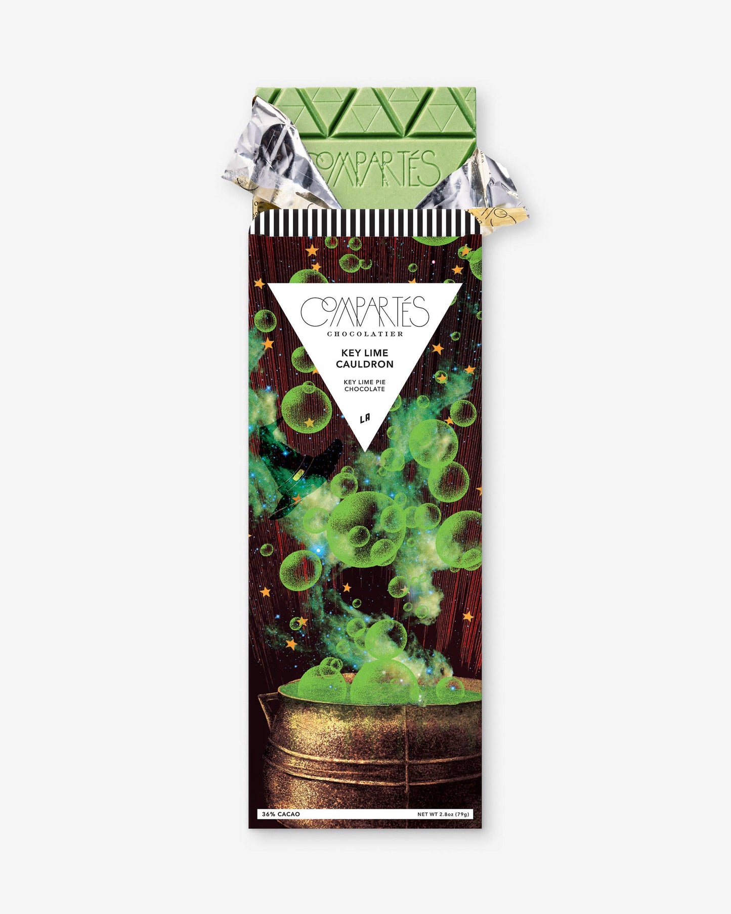 Key Lime Pie Halloween Chocolate Bar