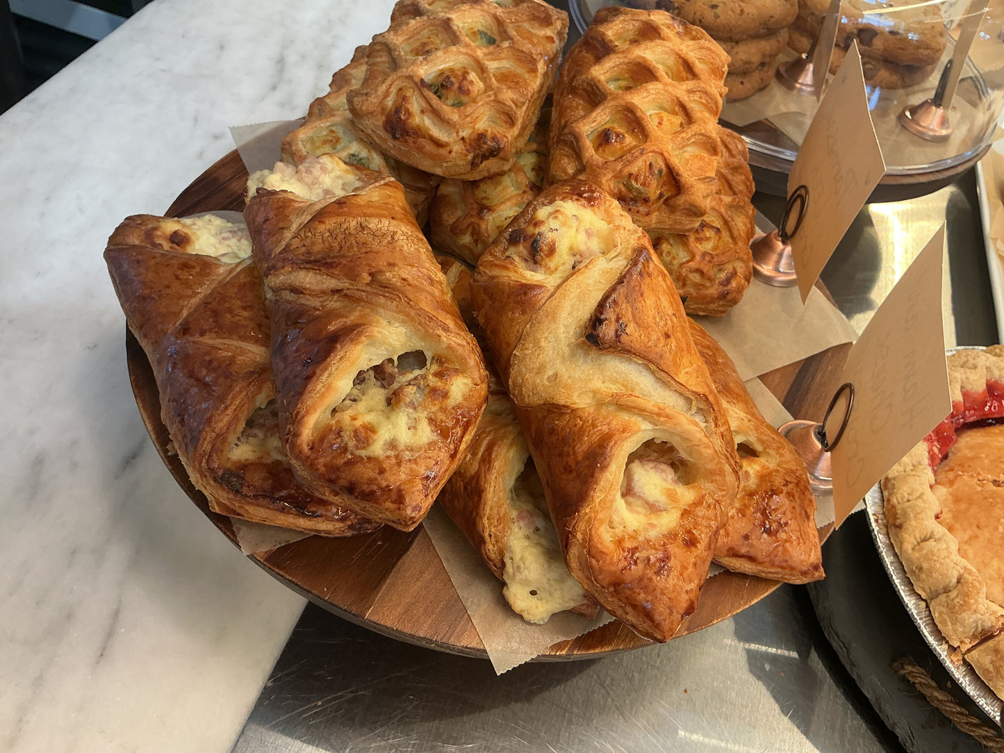 Bacon, Egg and Cheese croissant
