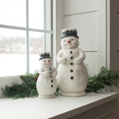 12" RED NOSE SNOWMAN