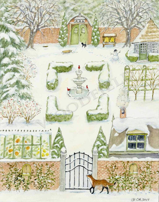 #1781B - Winter Garden Notecard Boxed Set
