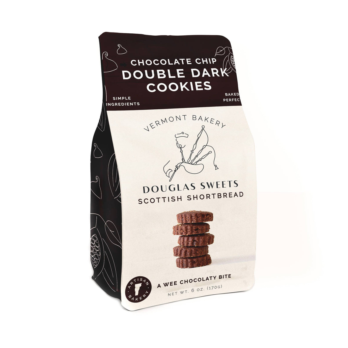 Double Dark Chocolate Shortbread