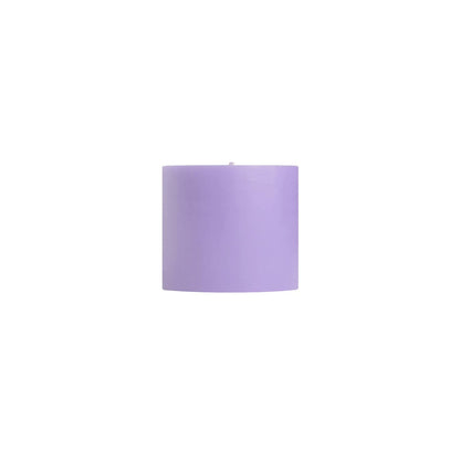 Lavender Scented Pillar Candles - 3x3", 3x6", 3x9" Sizes
