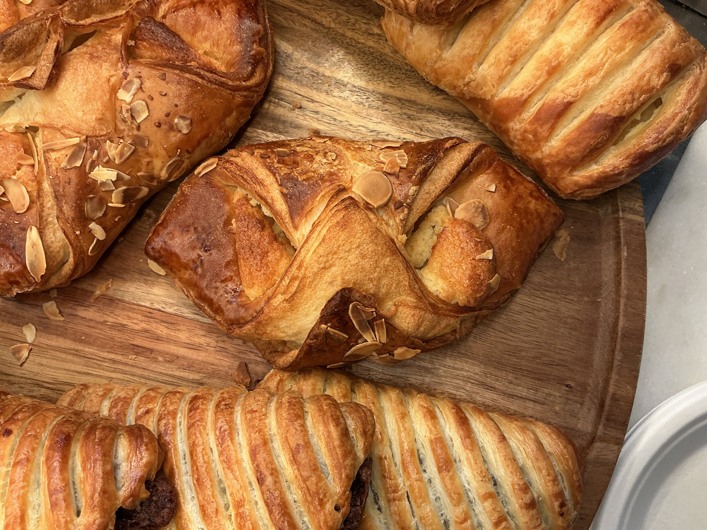 Almond croissant