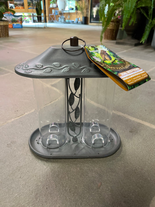 Secret Garden Dual Seed Feeder