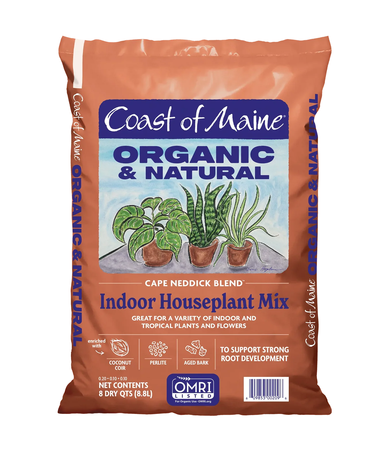 Cape Neddick Blend Indoor Houseplant Mix - 16qt | Coast of Maine