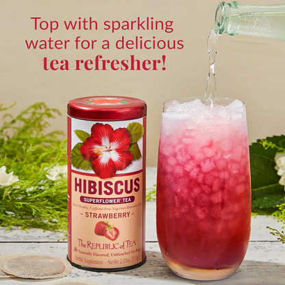 Hibiscus Strawbery Tea - The Republic of Tea
