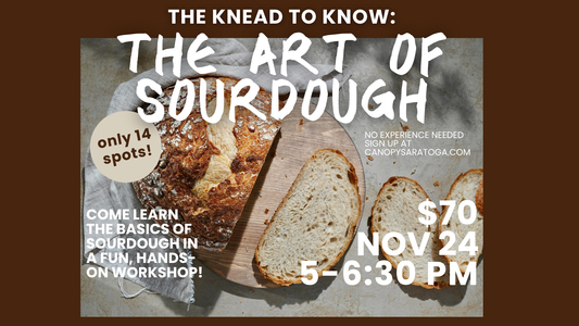 The Knead to Know: The Art of Sourdough — Tue Nov 24