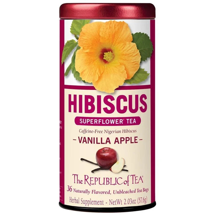 Vanilla Apple Hibiscus Tea