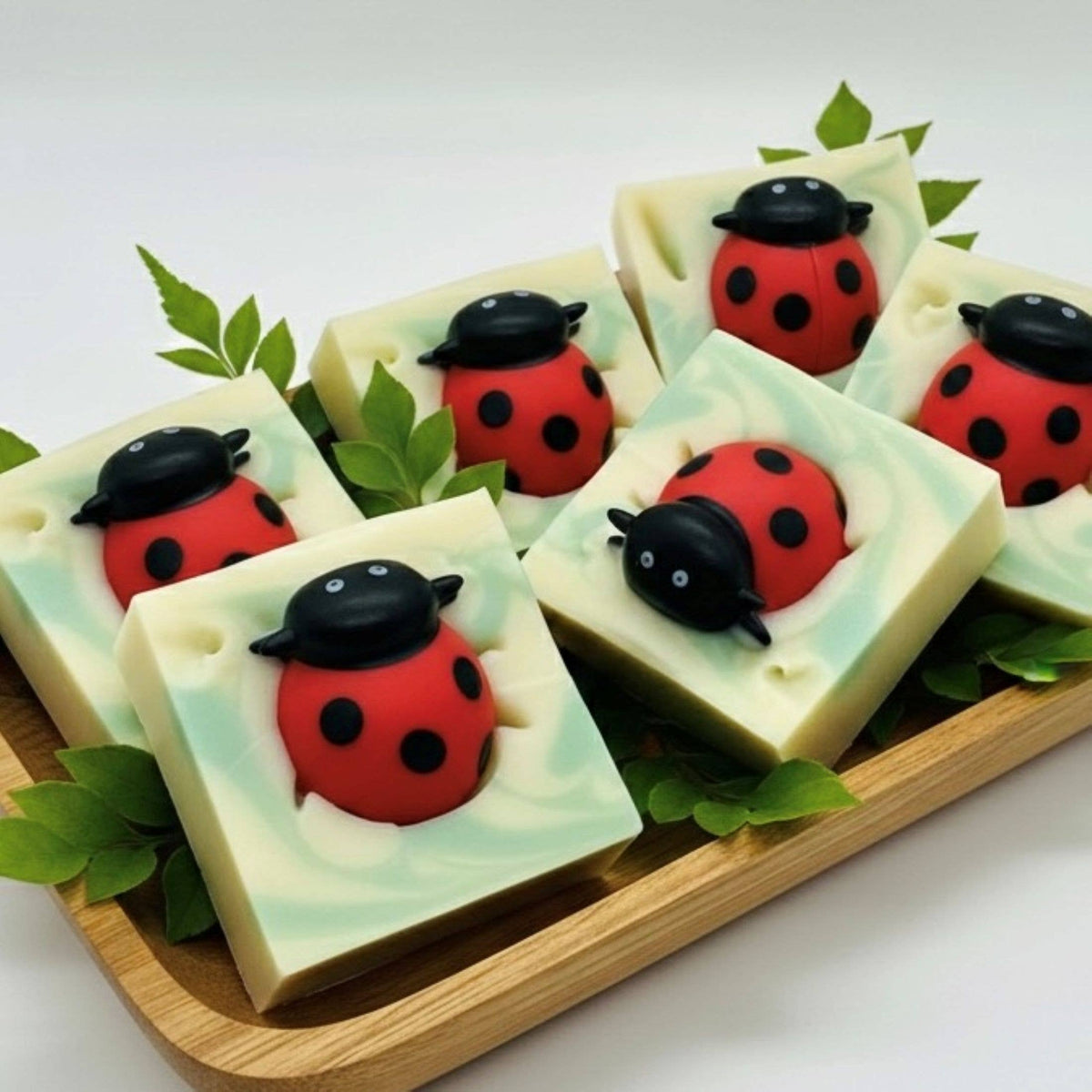 Ladybug Handmade Novelty Soap Bar