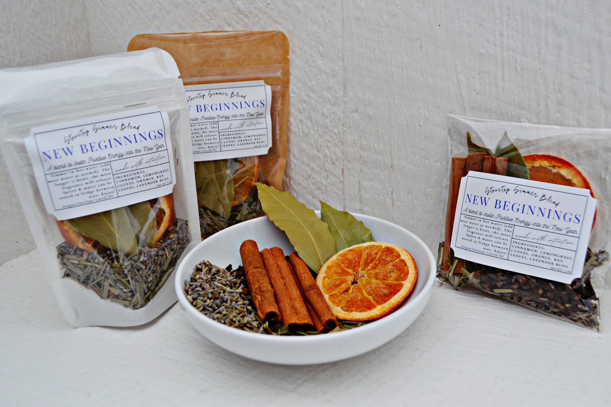 Simmer Pot Kit Stovetop -Blend New Beginning