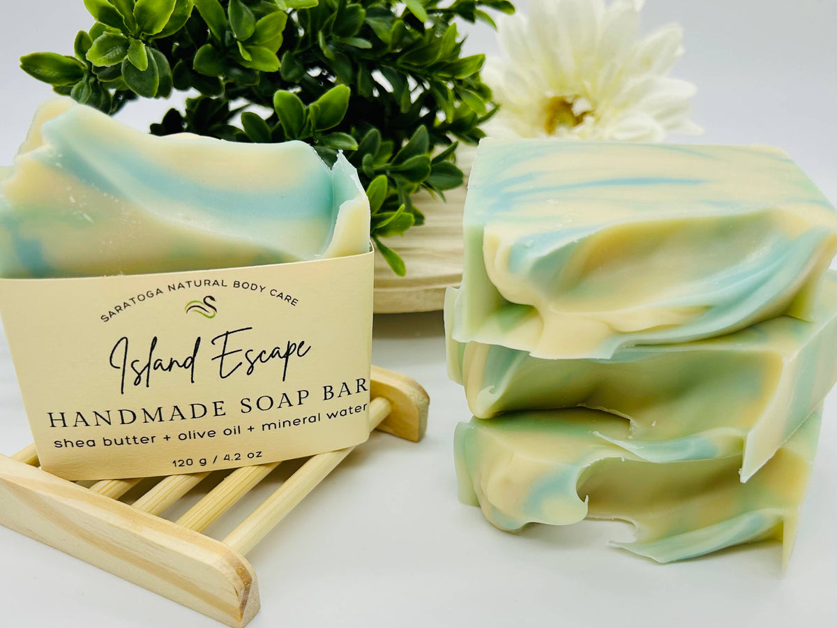 Island Escape Tropical Handmade Soap Bar (VEGAN)
