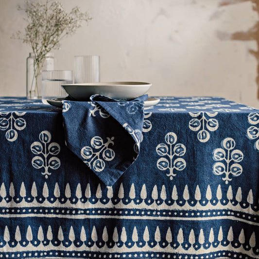 Hawthorn Block Print Napkins (Set of 4)