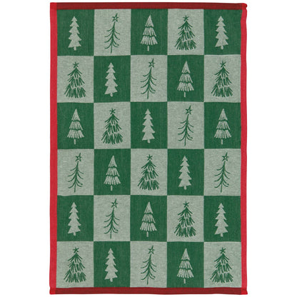 Christmas Tree Jacquard Dishtowel