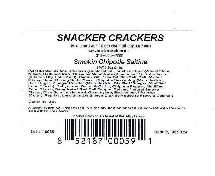 Saltine Crackers Smokin' Chipotle