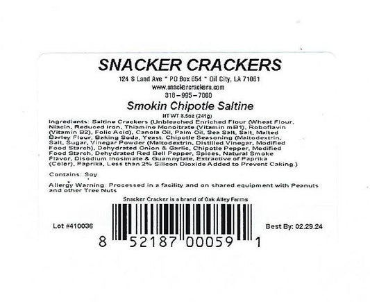 Saltine Crackers Smokin' Chipotle