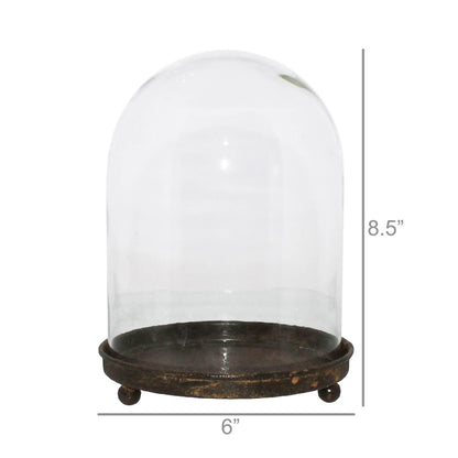 Mirabelle Vitrine, Glass & Metal