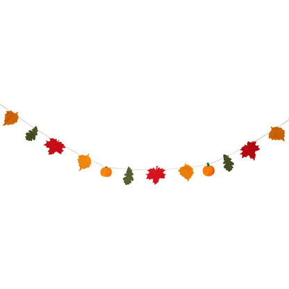 Fall Felt Leaf Garland