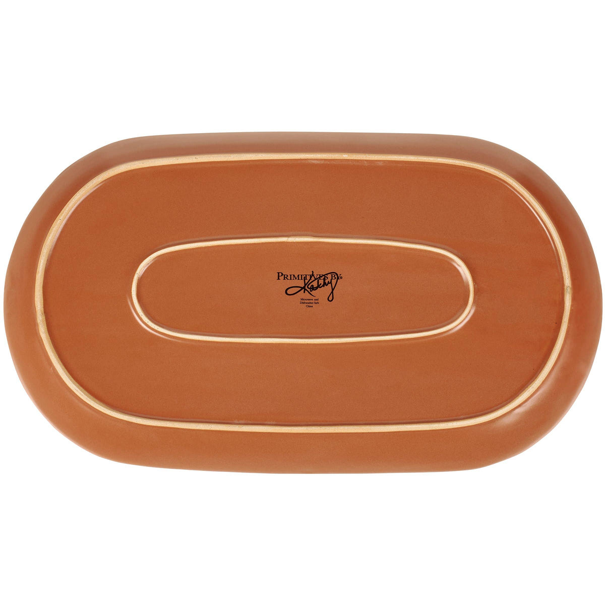 Fall Leaves Oval Platter