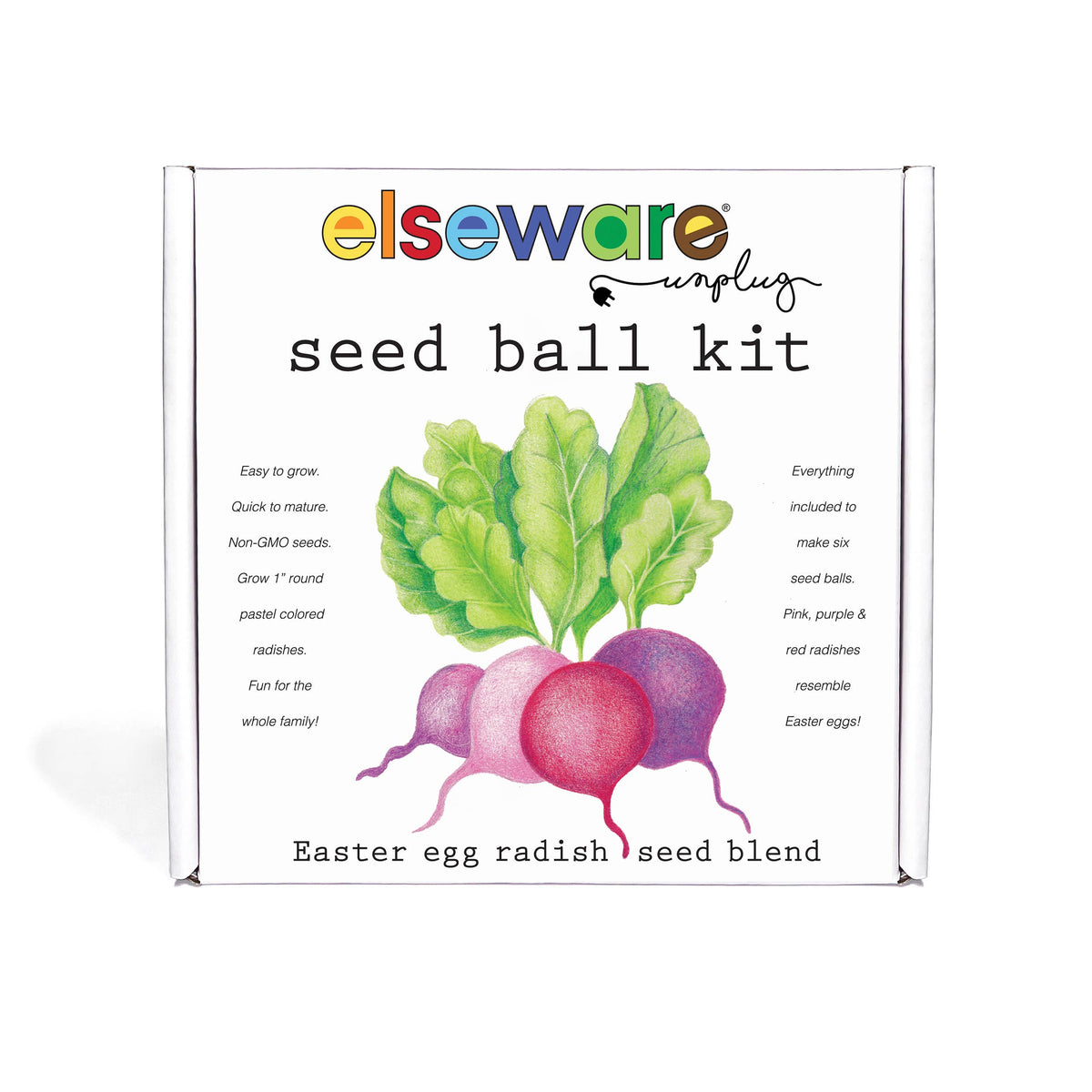 Seed Ball Kit - DIY Easter Egg Radish Seed Blend